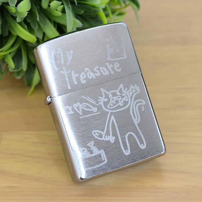 ZIPPO（ジッポー） ジッポーライター キャットメッセージ 転写加工 My