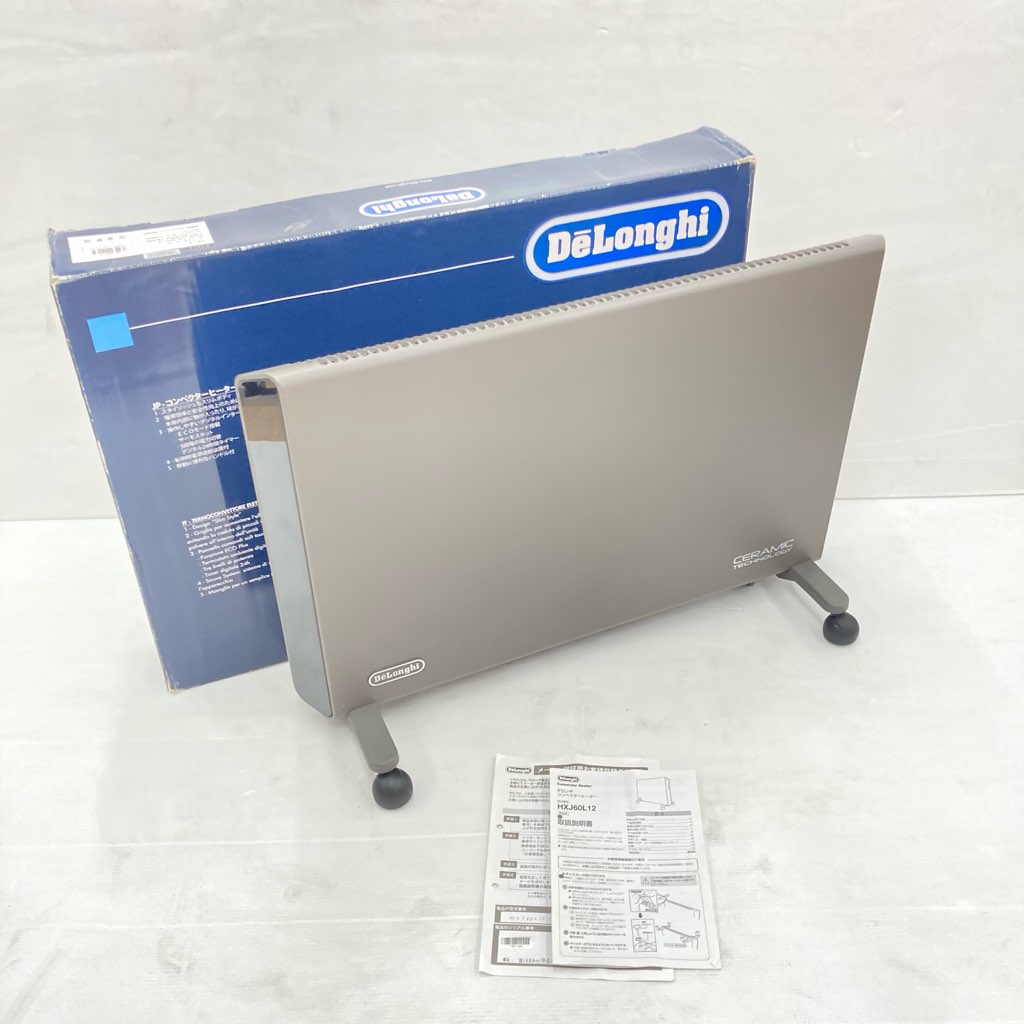 デロンギ コンベクターヒーター HXJ60L12-WH（ホワイト） セラミック
