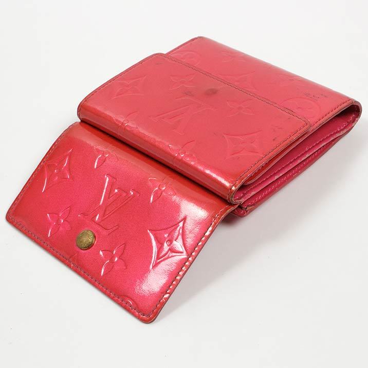 LOUIS VUITTON（ルイ・ヴィトン） 財布 破格本物 ヴェルニ ポルトモネ