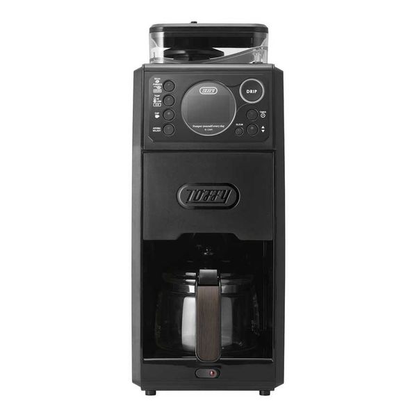 ツインバード 全自動コーヒーメーカー 6杯用 CM-D465B （ブラック