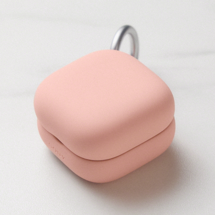 SONY WF-1000XM5用 充電ケース ZZ-WFM5CASE-P スモーキーピンク