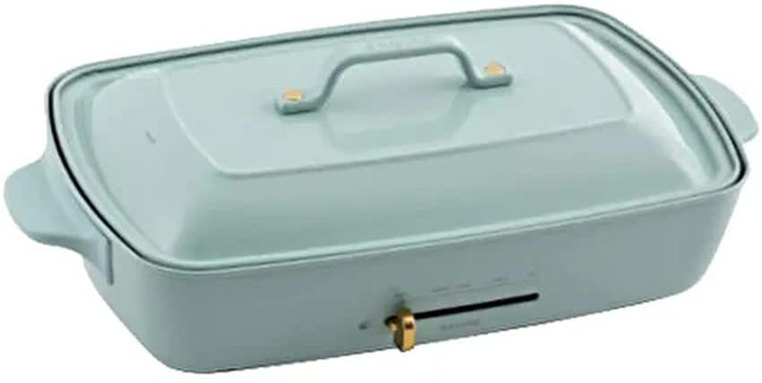 BRUNO BRUNO ホットプレート グランデサイズ BOE026-BGY（ブルーグレー