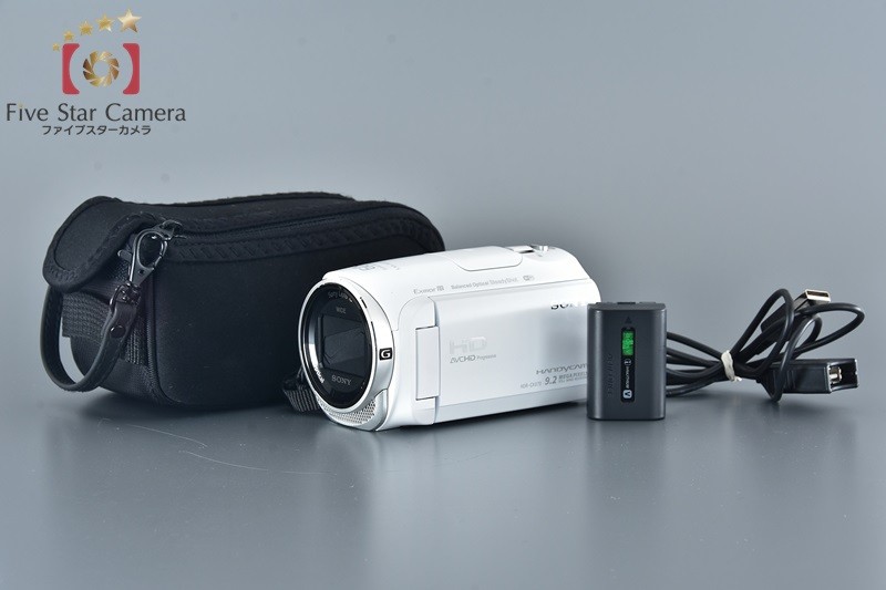 ソニー Handycam HDR-CX670/W （ホワイト） ビデオカメラ本体 - 最安値