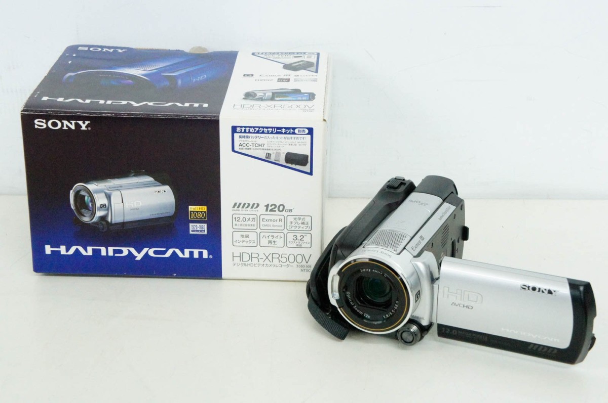 SONY HANDYCAM HDR-XR500 HD AVCHD 12 0 MEGA PIXELS｜Yahoo!フリマ
