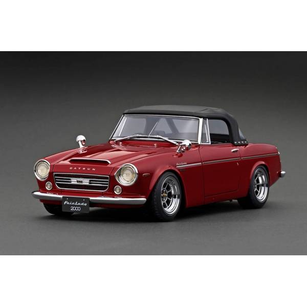 ミニカー 1/18 DATSUN Fairlady 2000 SR311 WineRed ミニカー 1/18