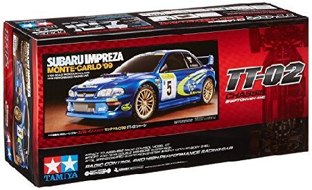 タミヤ 1/10RC スバル インプレッサ モンテカルロ 99（TT-02 シャーシ