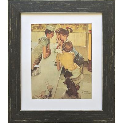 ノーマン・ロックウェル 『ソーダファウンテン』ダイヤモンド