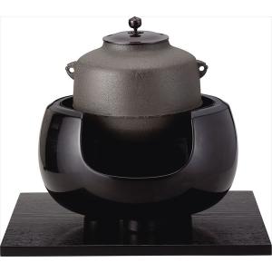 茶道具】般若勘渓作 百陀釜添 唐銅鳳凰風炉（桐箱） : 茶道具 銘茶 左