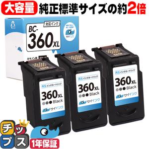 インクのチップス キャノンインク360 361 BC-361XL ( BC361XL