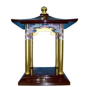 五輪塔 角五輪塔 クリスタル 高さ12.5cm 12号 舎利容器 仏舎利 舎利塔