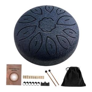 ブルー タンドラム スチールタンドラム ハンドパン スタンダード Cキー