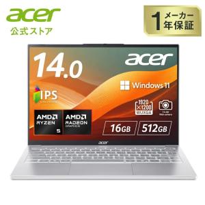 acer（エイサー） ノートパソコン Aspire Spin 14 16GBメモリー 512GB