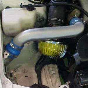 JZX100 BLITZ サクションキット インテークパイプ ブルー マークII