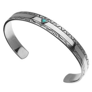 Binich（ビニッチ） ブレスレット メンズ シルバー925 ターコイズ