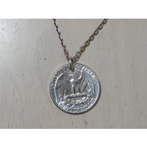 本物アメリカ コイン モルガン 1ドル銀貨 ペンダントトップ ネックレス