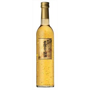 万上 金箔入り梅酒 13度 500ml うめしゅ ギフト 贈り物に MANNS WINES