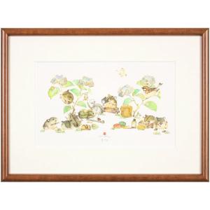 レイモン・ペイネ「 秋のヴァイオリン 」リトグラフ 版画 絵画 人物