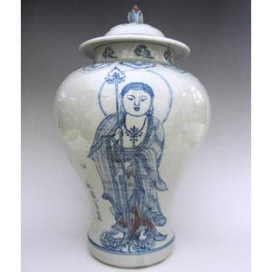 李朝 白磁大壺 高さ約46cm 韓国 朝鮮 陶磁器 希少 花生 花瓶 美品 壺