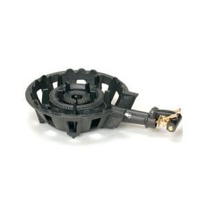 タチバナ製作所 穴あき ガス鋳物コンロ 三重 TS-330 底枠付/パイロット