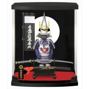 戦国武将 フィギュア 伊達政宗 Aタイプ ケース付き 家紋 兜