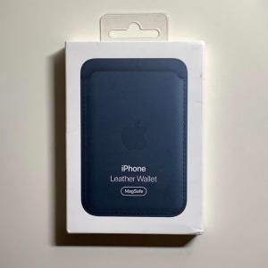 Apple Apple純正 MagSafe対応 iPhone レザーウォレット・セコイア