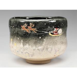 茶道具 菓子器 縁高 縁高重 朱塗り 花鳥 淡々斎好写し 五段 中村湖彩作