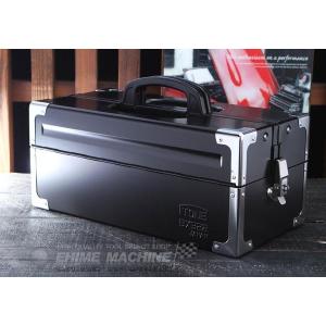 TONE（トネ） スチール製工具箱 ツールケース(メタル) V形2段式 マット
