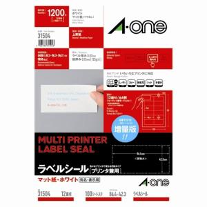 3M A-one エーワン ラベルシール・プリンタ兼用 スタンダードタイプ