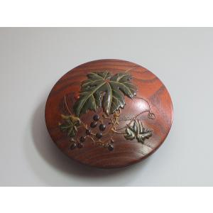 丹波焼四耳飾壺 尾中窯 市野克（二代市野信水）造 共箱 : 茶道具商 越