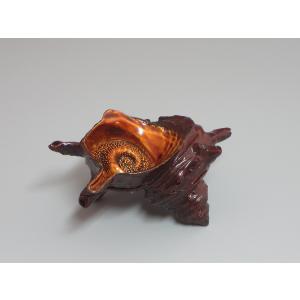 時代独楽香合 海田雅孝造 共箱 : 茶道具商 越中屋 - 通販 - Yahoo