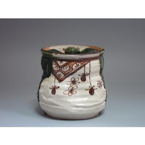 瀬戸一重口水指 加藤唐三郎造 共箱 : 茶道具商 越中屋 - 通販 - Yahoo