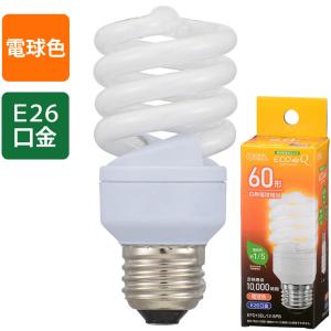 NEC 電球形蛍光ランプ コスモボールD形60W電球色 EFD15EL/12-C6