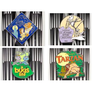 TDL ニューセンチュリーカウントダウン 2000年 配布ピンズ 6点