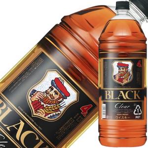 ブラックニッカ クリア クリアブレンド 4L 4000ml x 4本 ケース販売