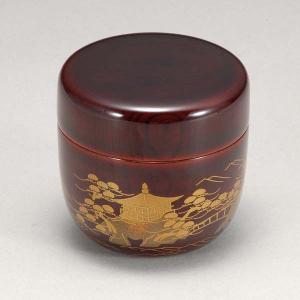 五葉棗 【大棗】 鵬雲斎大宗匠お好み写し : ふげつ工房ヤフー店 - 通販