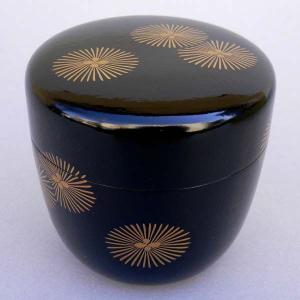 茶道具 一閑芽張柳蒔絵大棗[内金砂子]（即中斎好写） : 茶道具春日園
