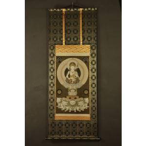 千手観音 仏画掛け軸（半切サイズ） : 仏像仏画チベット美術卸の天竺堂