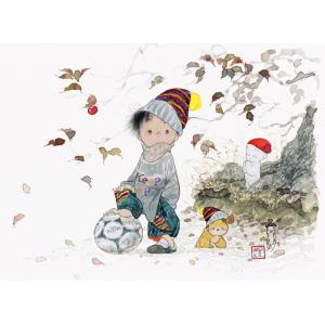 中島潔 レフグラフファイン版画 三姉妹 : 中島潔・はあとの店 - 通販