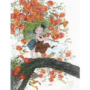 中島潔 レフグラフファイン版画 雨地蔵 : 中島潔・はあとの店 - 通販