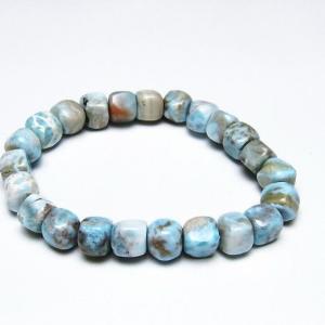 パワーストーン 天然石 ラリマーブレスレット 6mm t54-5716 : H.S.K