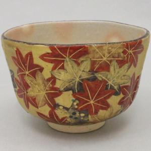 茶道具 抹茶茶碗 ひな祭り 乾山写し 立雛 南口閑粋作 乾山写 乾山