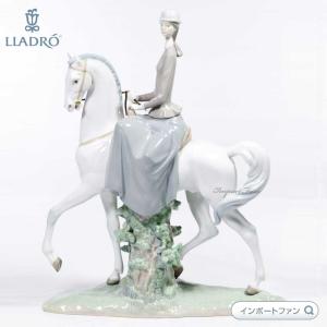 LLADRO（リヤドロ） アンダルシアンホース 馬術 馬 置物 01002007