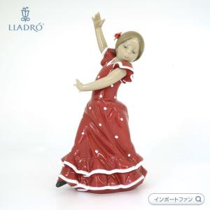 LLADRO（リヤドロ） 出番前のおさらい バレリーナ 少女 置物 01005496
