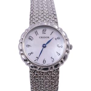 SEIKO（セイコー） クレドール 2J81-5000 腕時計 SS YG ダイヤモンド