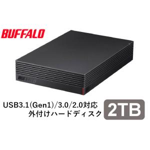 バッファロー(BUFFALO) HD-EDS2U3-BE パソコン&テレビ録画用 外付けHDD