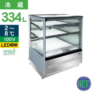 JCM レビュー特典 RIT 対面冷蔵 ショーケース（ラウンド型） RITS-126T