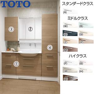 TOTO ○洗面化粧台セット ドレーナ[間口1200mm][高さ1885mm][水栓:GF