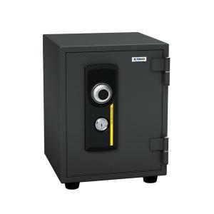 エーコー（EIKO） 家庭用 小型 耐火金庫 テンキー式 プッシュ式 A4収納
