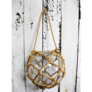 48センチ特大美 ガラス玉 浮き玉 吊り下げ 自立で立つ 置物 インテリア