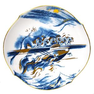 マイセン 直径31cm イヤープレート 1997年 「魔法の洞窟」 箱付き 食器